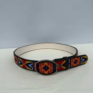 Men’s belts vaquero con imitación chaquira