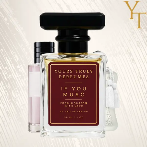 If You Musc | unisex fragrance | Top Notes: Almond, Bergamot, Mandarin Heart Notes: Cherry Blossom, Orange Blossom, Lily of the Valley, LotusBase Notes: Vanilla, White Musk, Sandalwood