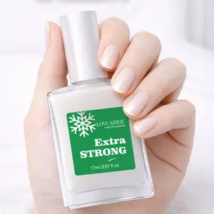 LOVCARRIE Nail Care: Nail Strengthener — Rescues Brittle Nails | Ideal for Nail Enthusiasts | Quick-Drying | No UV Lamp Required | 17ml / 0.57 fl.oz