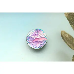 Lunar Ascension Enamel Pin