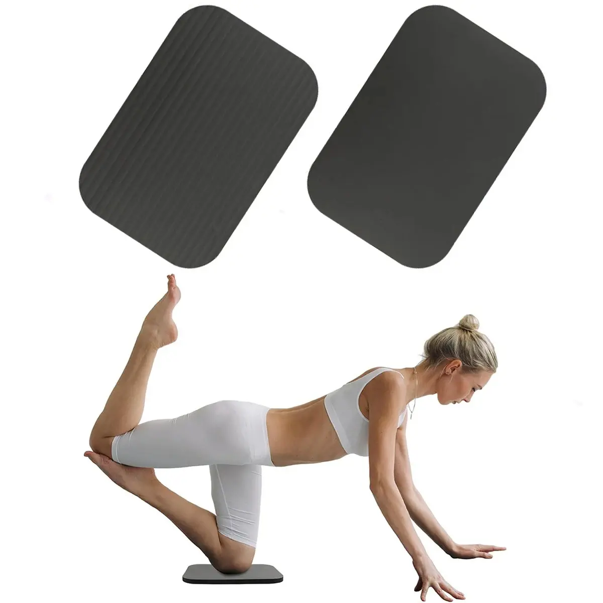 2/4/6 Counts Multi-Use Yoga Knee & Elbow Cushion – Non-Slip Foam Pad for Yoga, Pilates, Prayer & Floor Exercises, Yoga Equipment