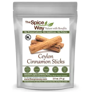 The Spice Way True Cinnamon Sticks - Ceylon Cinnamon Stick