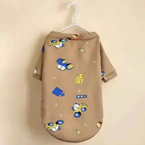 Printed Fleece Sweatshirt for Cats