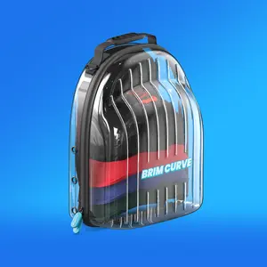 Brim Curve Clear 6 Hat Carrier Bag