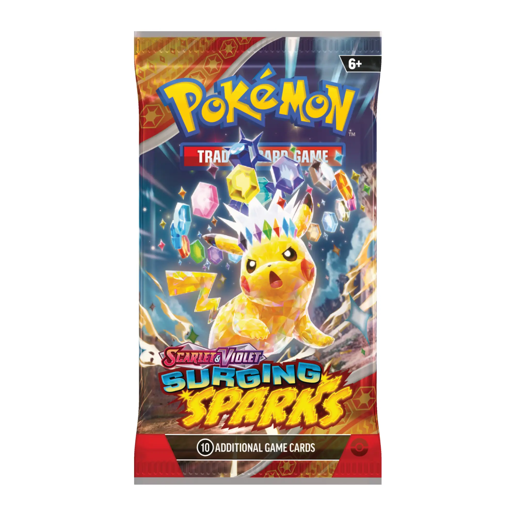 Pokémon TCG Surging Sparks Booster Pack(s) - Multiple Pack Options, Pokémon Trading Card Game