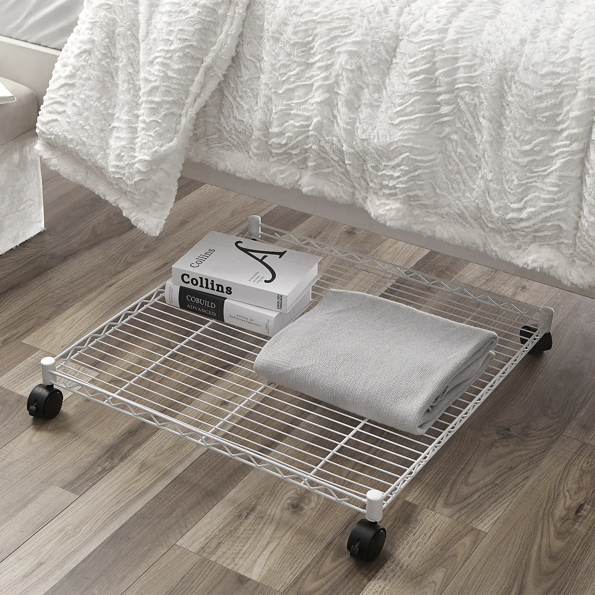 Suprima Rolling Underbed Square Shelf