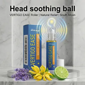 Travel-Friendly Vertigo Ease Roll-On | Essential Oil to Soothe & Support Balance On-the-Go