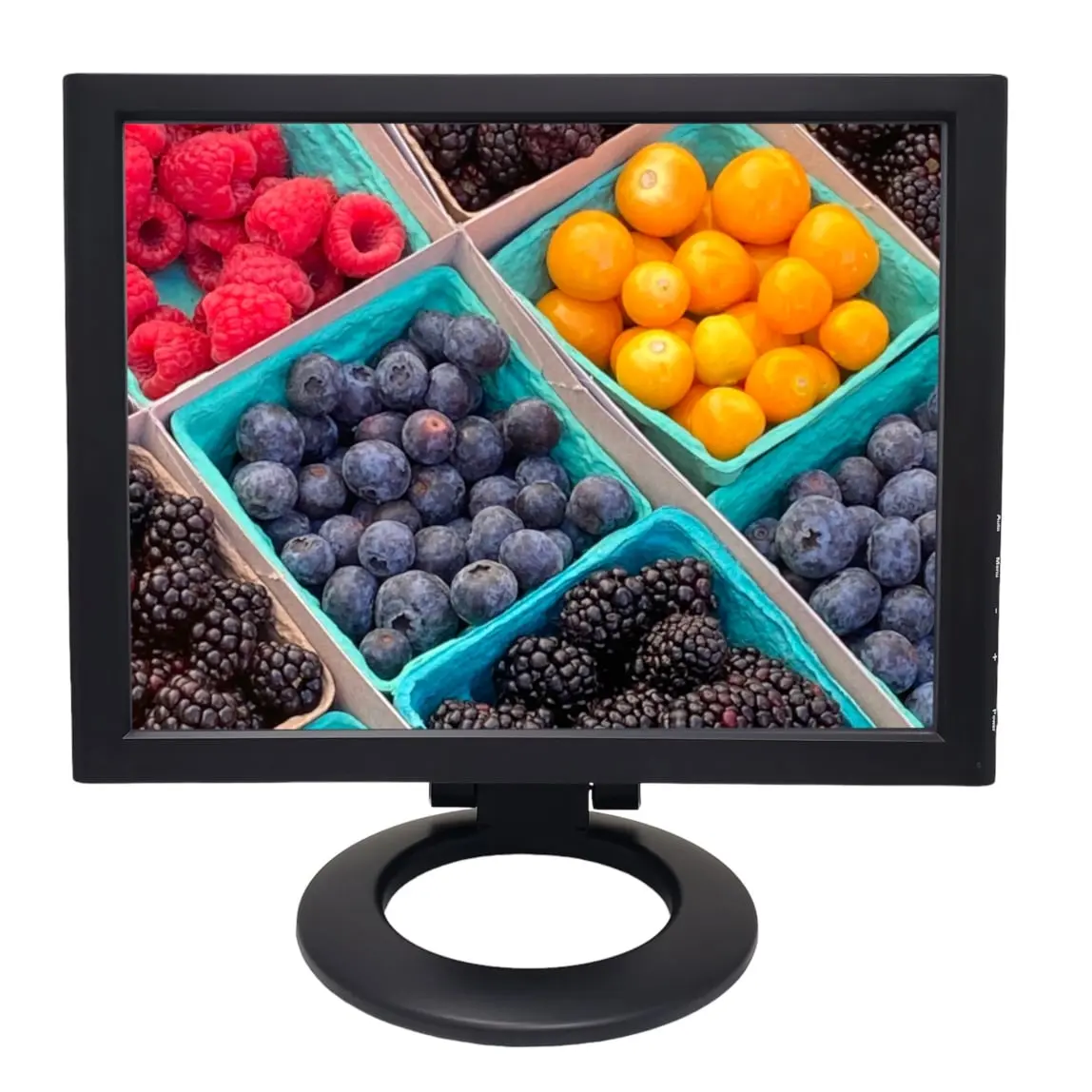 212 MAIN ViewEra V158TP 15 in. USB 5-Wire Resistive LCD Screen Display Digital PC Computer Monitor with VGA Port, Built-in Speaker, Digital Monitor