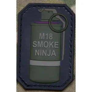 SMOKE NINJA PVC MORALE PATCH