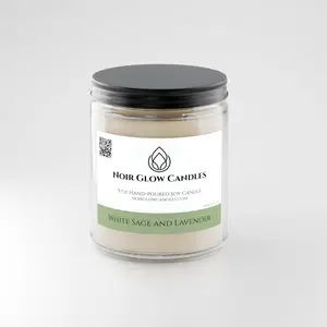 White Sage and Lavender Soy Candle