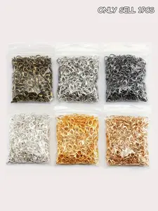 100 pieces of mixed lobster clasps with jump rings, perfect for making necklaces and bracelets, used for DIY hanging accessories, keychain making, jewelry making, art crafts, luggage accessories, jewelry making connectors