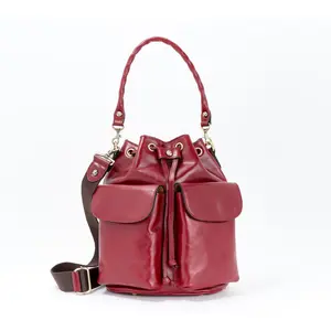 Patricia Nash Leather Alma Bucket Bag
