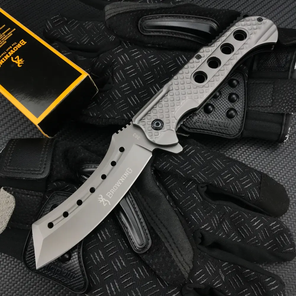 Best-Selling 363 Folding Knife with 5Cr13Mov Blade and 420 Steel Handle—EDC, Outdoor, Pocket, Camping, Survival, Hiking, Multi-Purpose, Travel, Adventure, Survival Gear, Survival Tools, and Rescue Knife