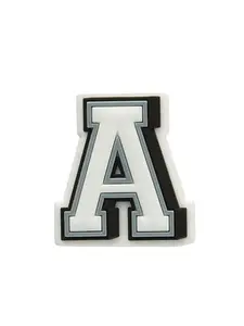 Initials Letter Shaped Shoe Charm, 1 Count Cute Shoes Accessories for Clog, Slippers, DIY Shoes Decorations for Festivals, Parties, and Birthdays