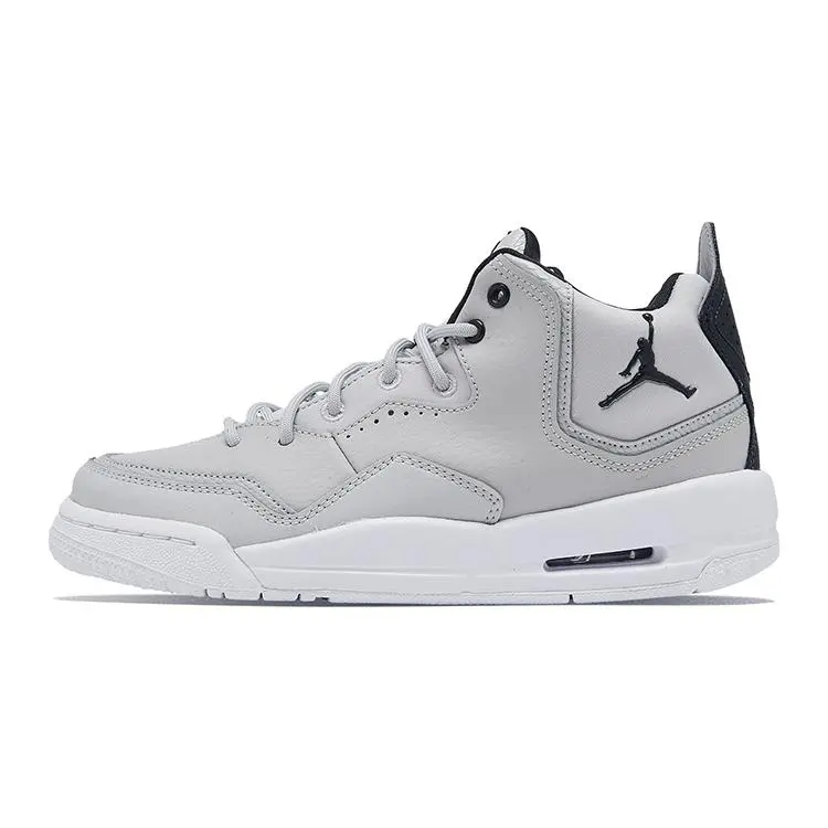 Jordan Courtside 23 GS Grey Fog' Retro Mid Top Basketball Shoes Kids'' AR1002-002