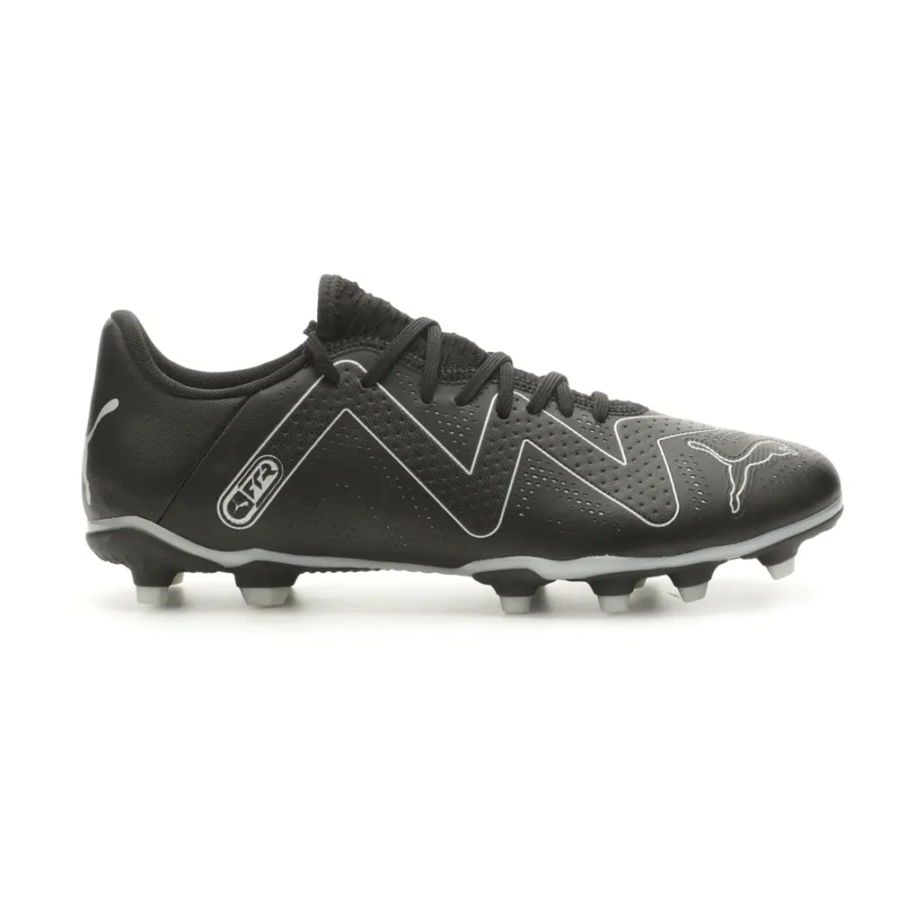PUMA Mens Future Play Soccer Cleats Cleated, Firm Ground - Black