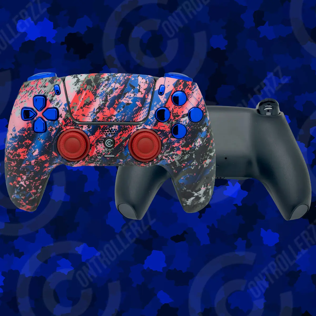 Glacier Burn & Blue Chrome Inserts