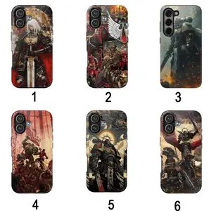 Warhammer 40k Ver 2 Phone Case for iPhone For Samsung, Phone Accessories, Game Phone Case, Fashion Case, Perfect Gift for Her Him, Phone Case for iPhone, Creative Dual Layer Case