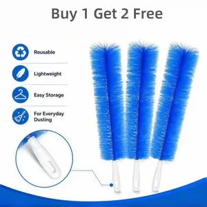 【Buy 1 Get 2 Free】,Fan Cleaner Brush,Duster,Cleaner Brush,Bendable Microfiber Head,Reusable Dust Remover,Washable,ldeal for Ceiling Fan Blades,Curtains,Air Vents,Cars Et Window Cleaning Gap Brush,Fan Cleaningtool， house hill