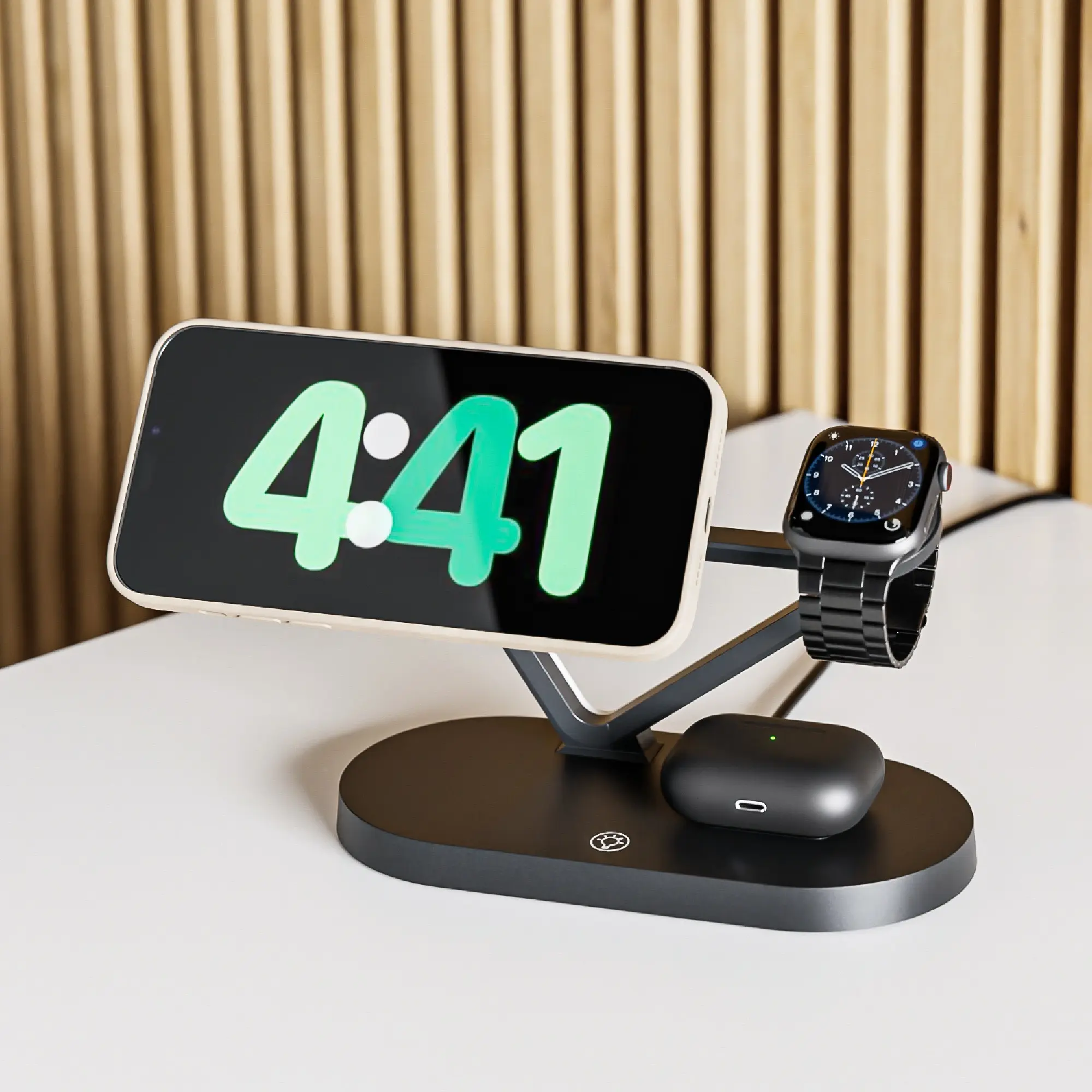 Prism Charging station for apple watch airpods and iPhone
