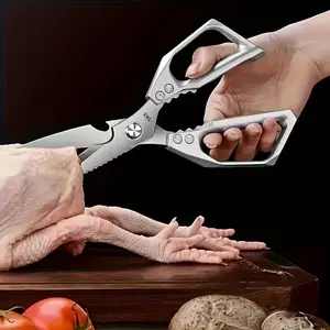 Multifunctional Stainless Steel Kitchen Knife Set, Strong Bone Removal Tool, Chicken Bone Cutter, Perfect Holiday Gift for Home Use