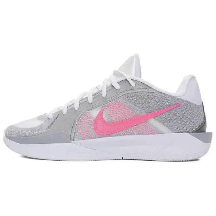 Nike Sabrina 2 Anti-Slip Wear-Resistant Low-Top Basketball Shoes Women's Gray Pink Durable Non-slip FZ1517-100