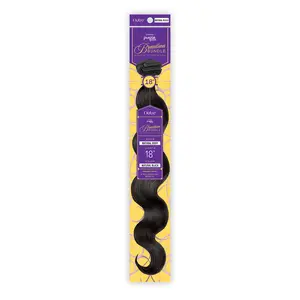 Outre Human Hair Blend Weave Premium Purple Pack Brazilian Bundle Natural Body (18-36")