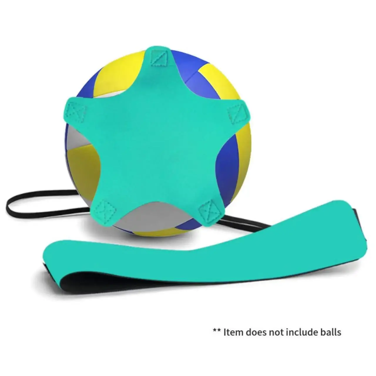 Cyan 5-Corner Volleyball Trainer