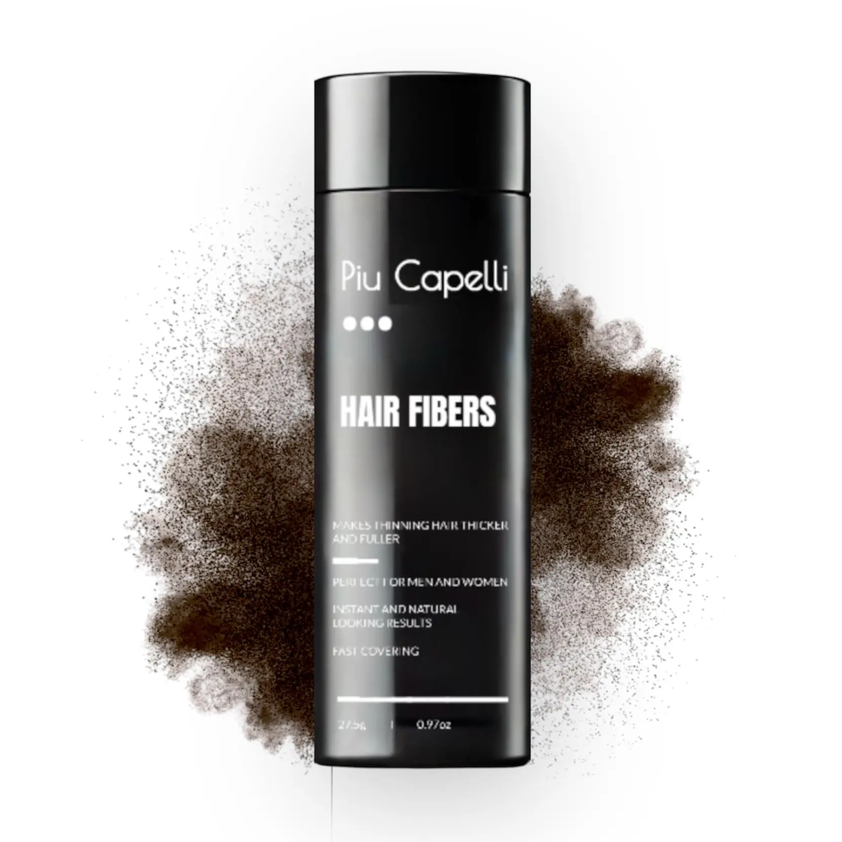 HAIR FIBERS DARK BROWN