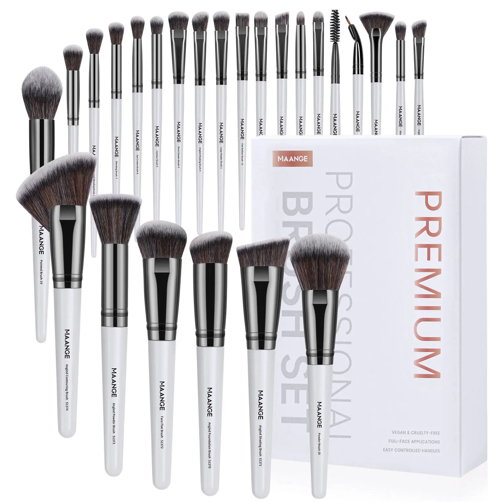 Professional Makeup Brush Set, 25pcs/set Makeup Brush, Multifunctional Makeup Tool for Women & Girls, Cosmetic Brush Set, Makeup Brush Kit, Multifunctional Makeup Brushes