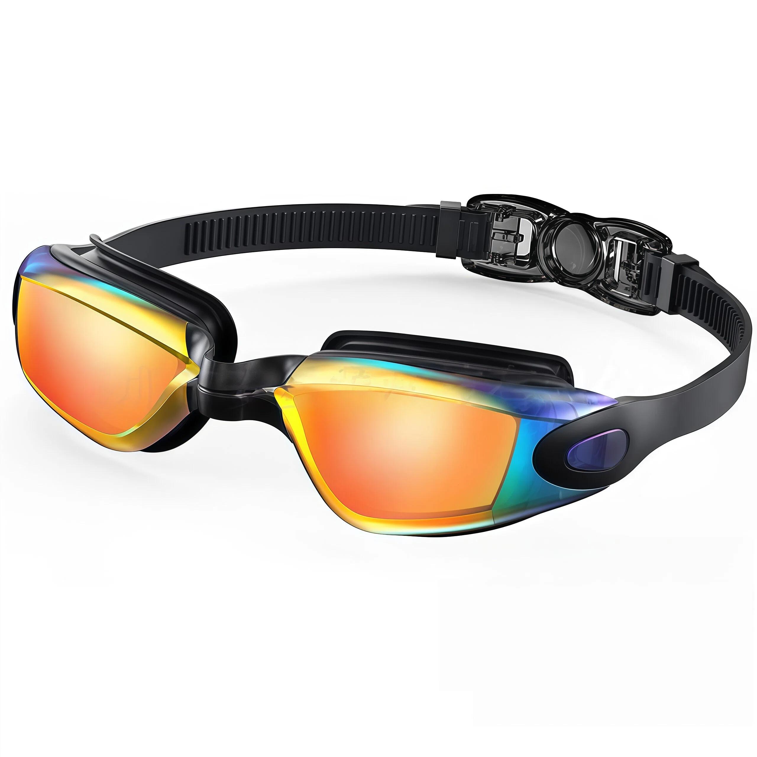 Harkapy Anti-Fog UV Protection Swimming Goggles Leak Proof Swim Goggles With Quick-Release Clasp For Adult Men Women Outdoor Swimming Pool Beach Diving Harkapy Anti-Fog UV Protection Swimming Goggles Leak Proof Swim Goggles With Quick-Release Clasp For Adult Men Women Outdoor Swimming Pool Beach Diving