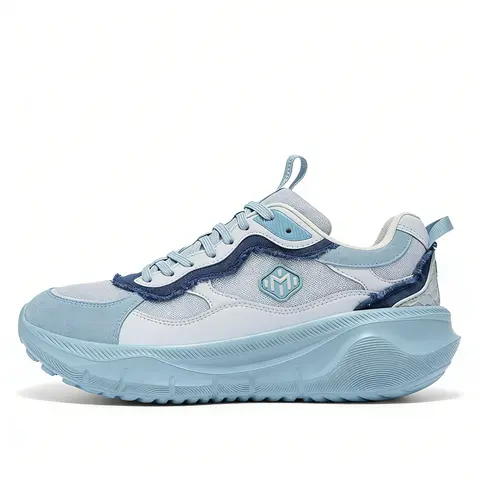 Women's Chunky Platform Sneakers - Retro Y2K Fashion, Streetwear Everyday Women's Shoes