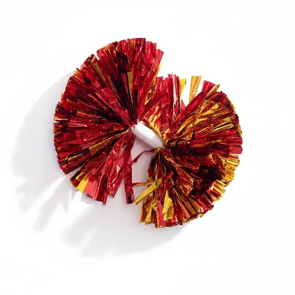 Metallic Red & Gold Foil