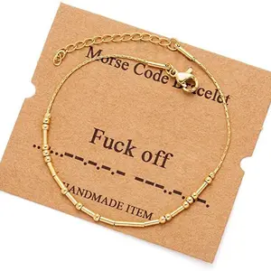 Morse password bracelet