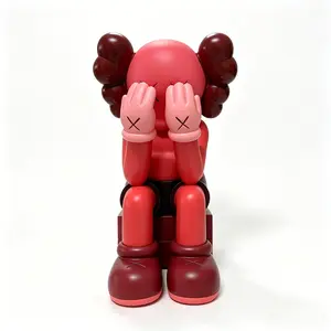 Collectible Art Statue Figure, 11in/28cm premium high-detail sculpture, sturdy non-slip base, trendy modern aesthetic ornament, vibrant color finish, ideal decor for desk, shelf and home, unique holiday & birthday gift for collectors