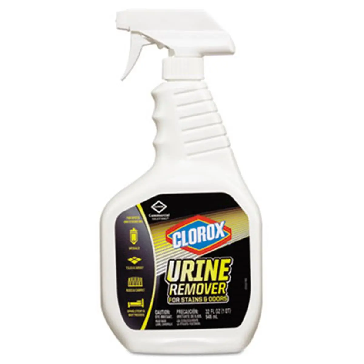 Clorox CLO Urine Cleaner Spray - 32Oz Household Spot Stain & Urine Odor Eliminator