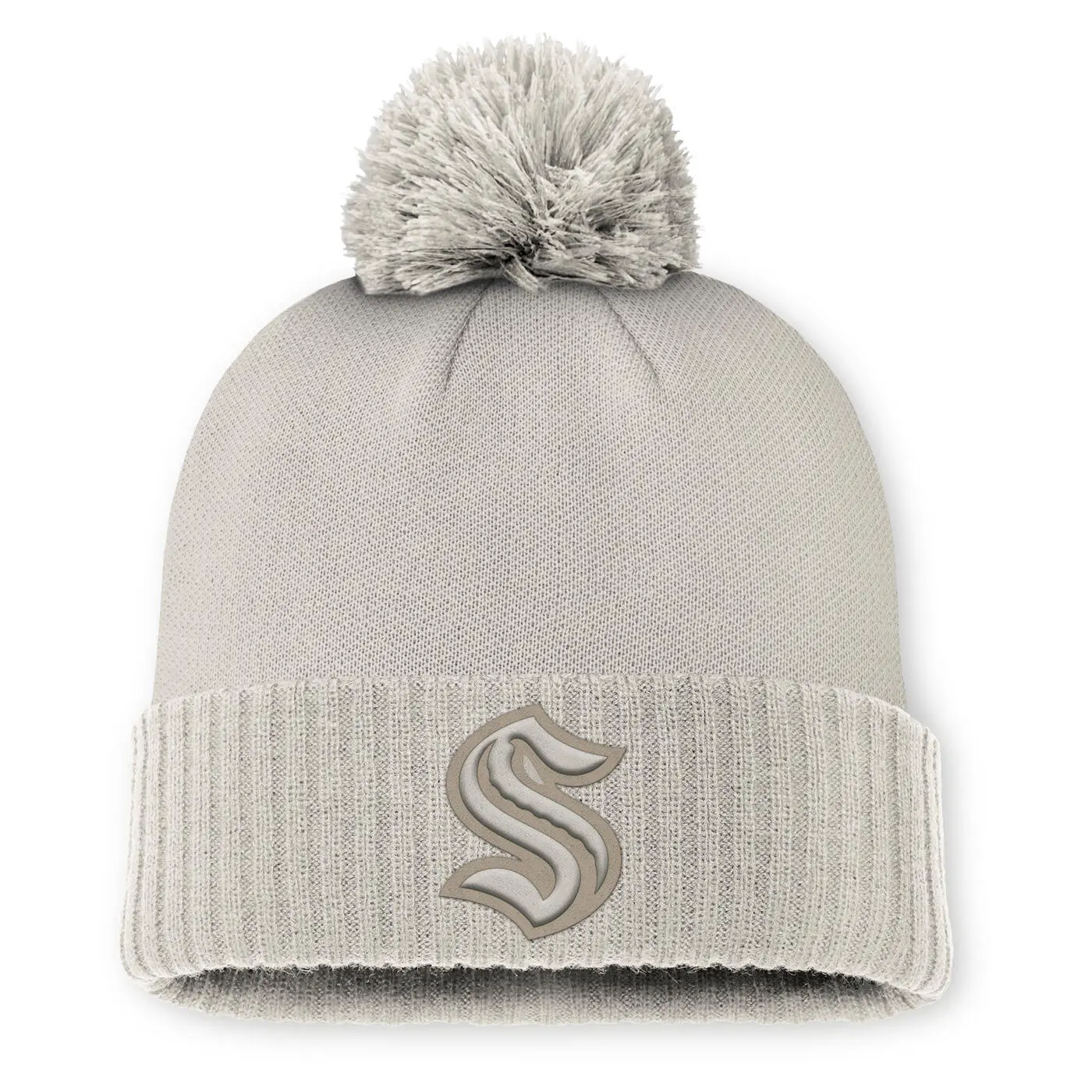 Seattle Kraken Road Cuffed Pom Beanie Moonstruck