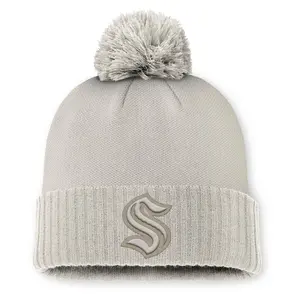 Seattle Kraken Road Cuffed Pom Beanie Moonstruck