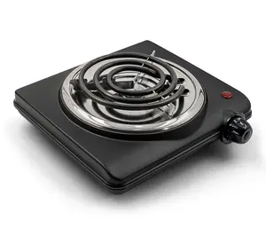 Elite Cuisine Single Coiled Electric Burner Hot Plate