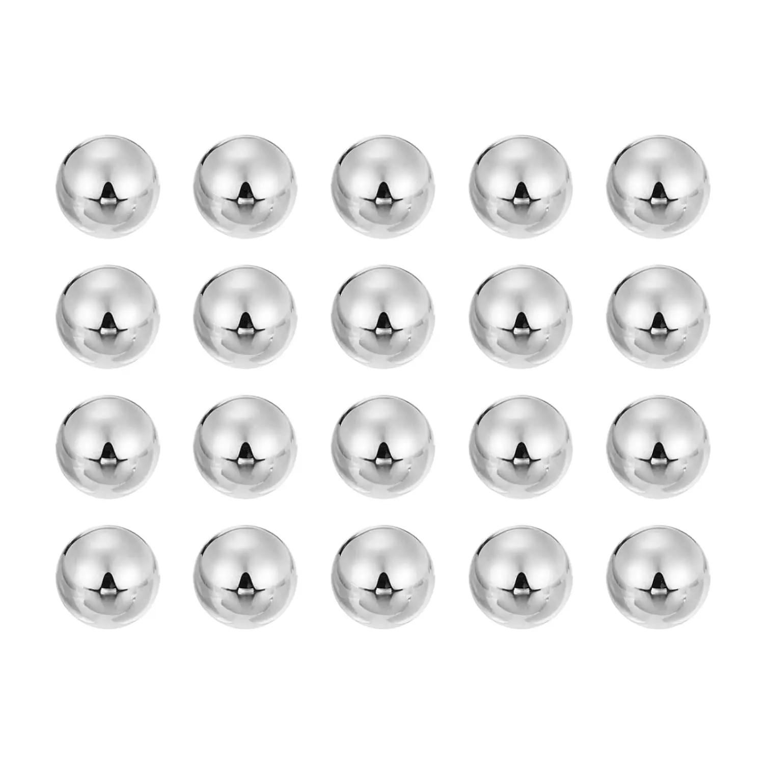 300pcs Precision Bearing Steel Balls 9/64" (3.5mm) G10 Solid Chrome Steel Bearing Balls for Machinery, Automotive, and DIY (Surface Mirror Polished)