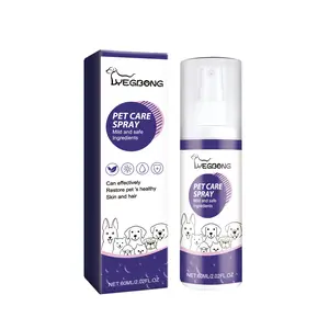Yegbong Pet Care Spray, Pet Cat And Dog Skin Wound Care Skin Moss Itchy Repair Spray