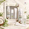 SVELTA Gentle Sensitive Skin Bikini Hair Removal Cream & Mousse Kit - Smooth, Easy-Apply, Fast-Acting Depilatory Foam with Coconut Oil, Aloe Vera Gel, Scraper, 150ml + 30ml Daily Body Care for Adults; Kit Includes Core Components,familyfun