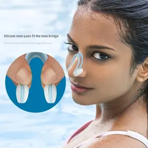 Silicone Nose Clip Set, Adult Universal Pro Ii Neutral Nose Clip, Swimming Anti-Choking Ear Plug Nose Clip, Diving Waterproof Use
