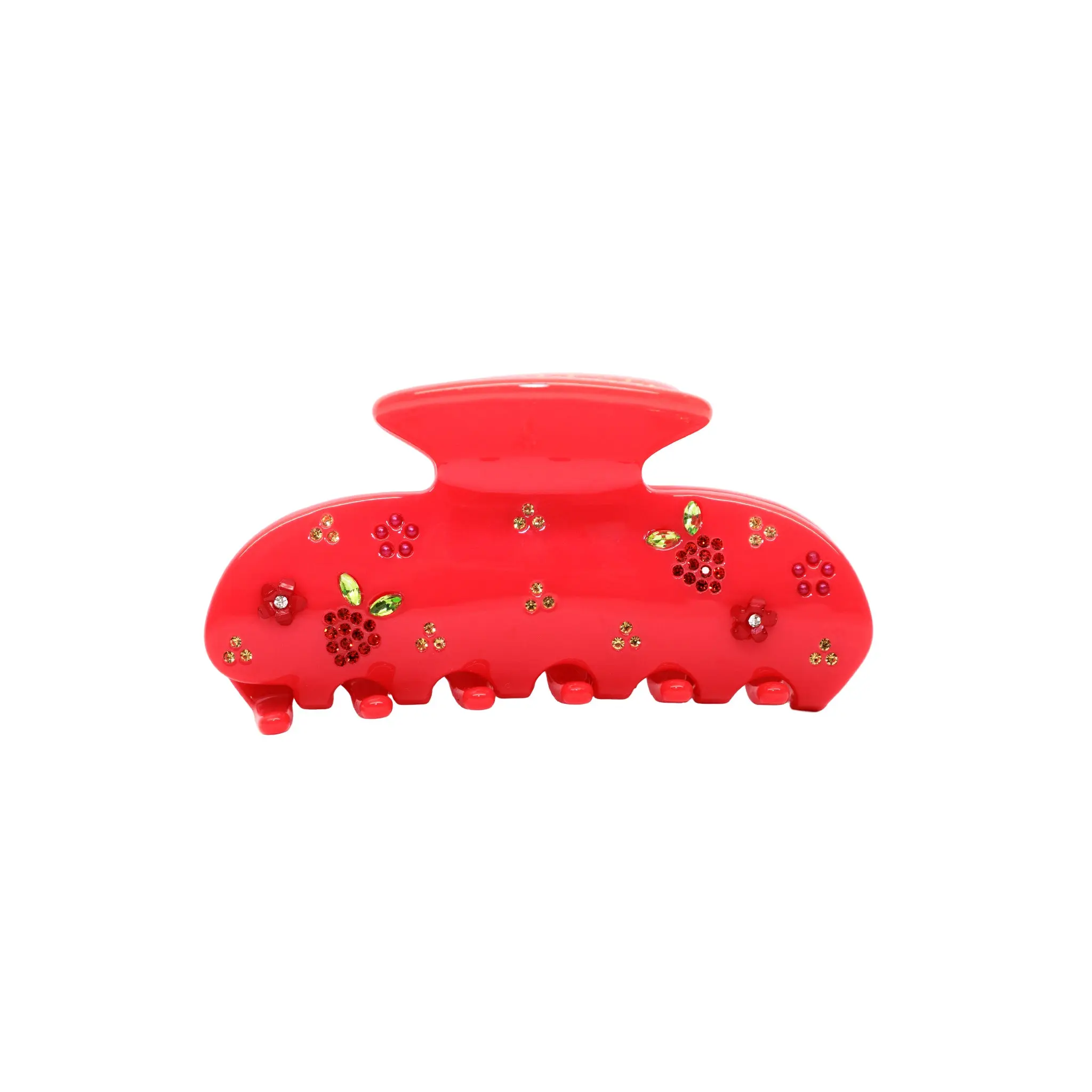 Emi Jay Sweetheart Clip Hair Claw in Berry Beach Club