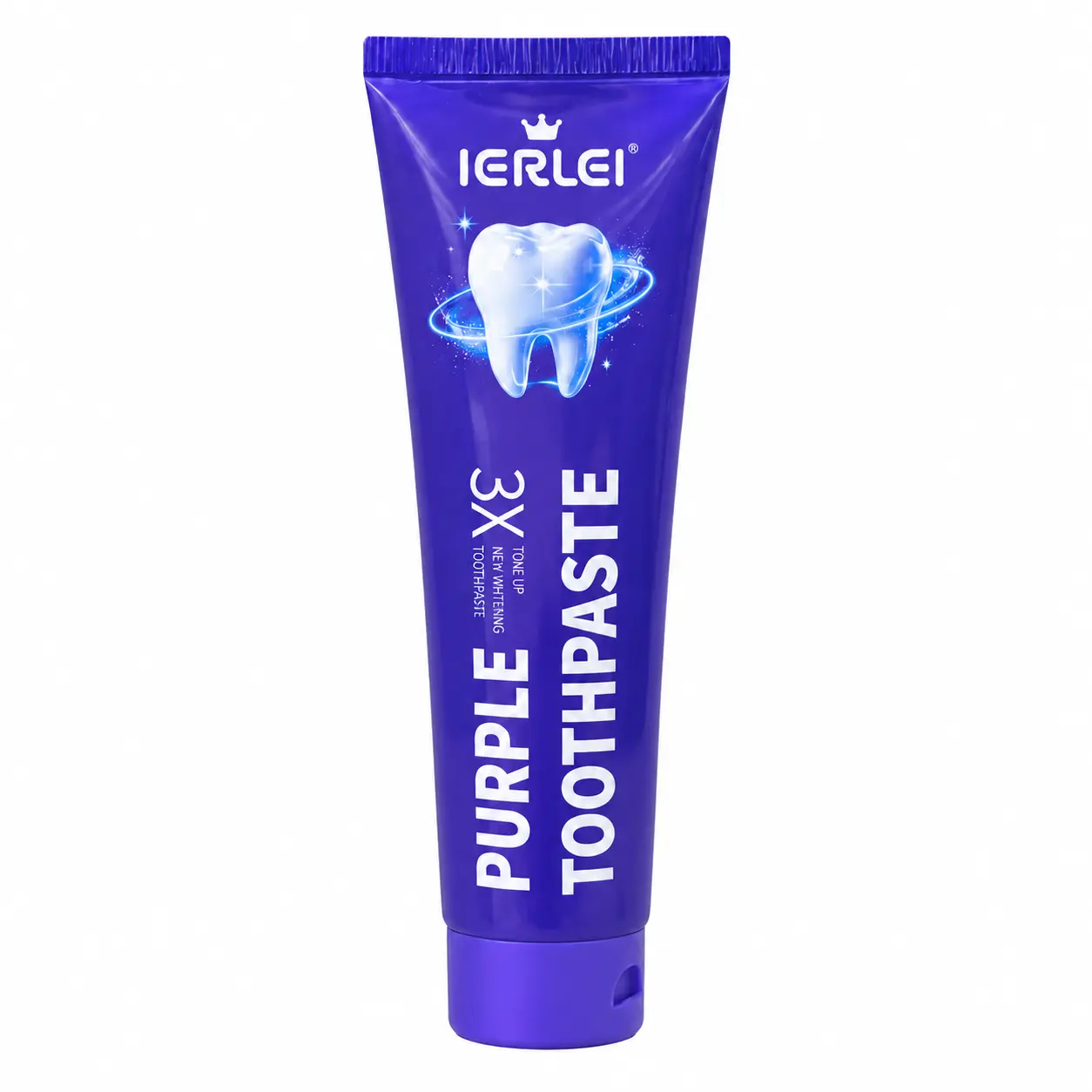Purple Color-Correcting Toothpaste, Mint Flavor for Daily Brushing and Fresh-Breath Oral Care, Smooth Purple Formula, 4.23 oz , 1 Tube purple toothpaste neutralizes
