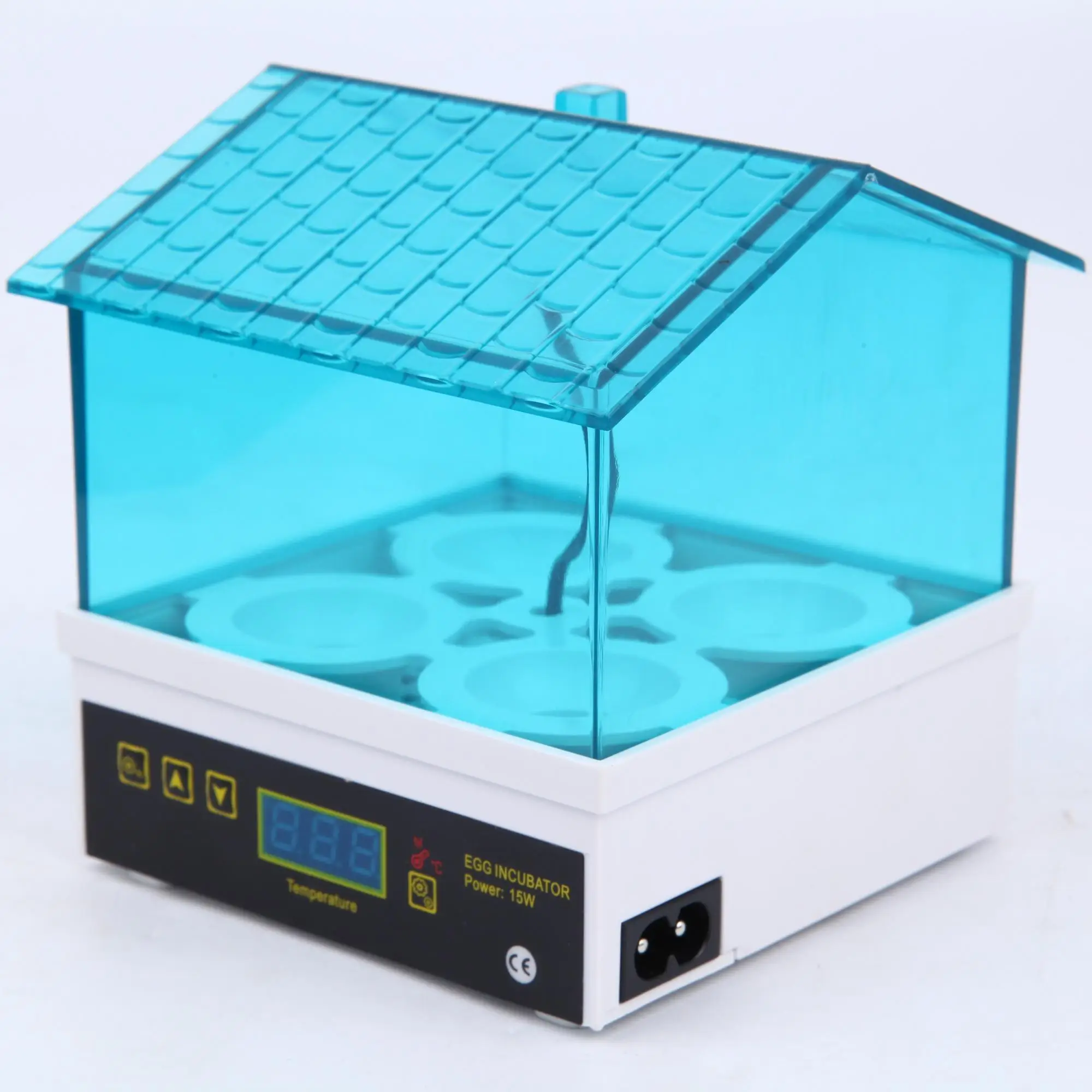 4 Egg Incubator, Incubators for Hatching Eggs, Mini House with Automatic Humidity Control Digital Professional for Hatching Duck Bird Quail Eggs