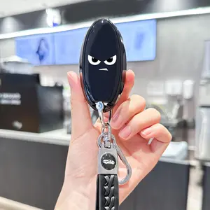 for Nissan Key Fob Cover TPU Soft Keychain Fit Nissan Altima Murano Sentra Rogue Armada Pathfinder Smart Keys Case Protector Accessories