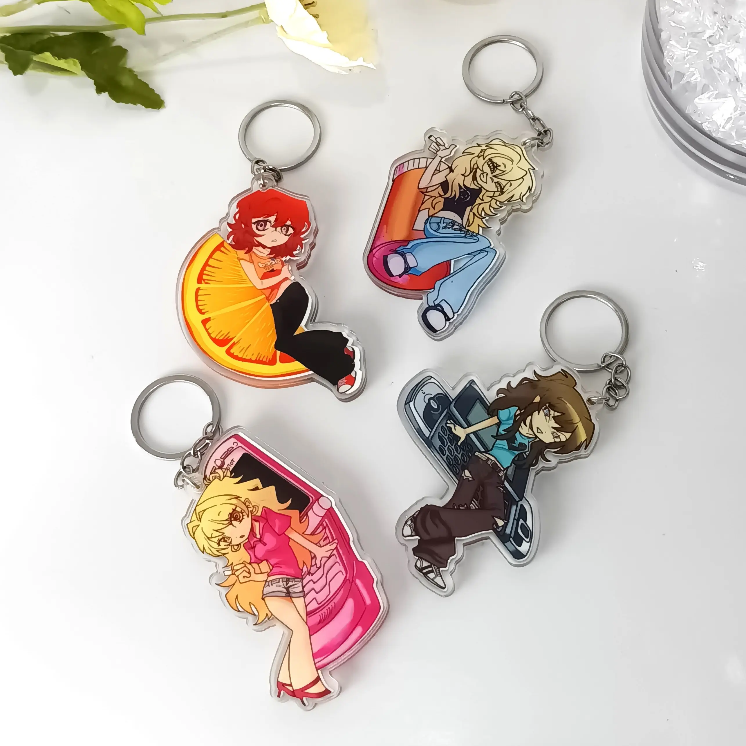 Class of '09 Acrylic Keychains – Nicole, Jecka, Ari, Emily