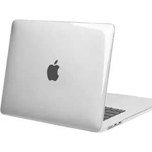 Compatible with MacBook Air 15 inch Case 2024 2023 Release M3 A3114 M2 A2941 with Liquid Retina Display & Touch ID, Protective Plastic Hard Shell Case Cover, Crystal Clear
