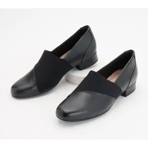 Clarks Collection Leather Slip-On Shoe - Juliet Gem